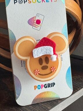 Santa Mickey Popsocket Phone Grip